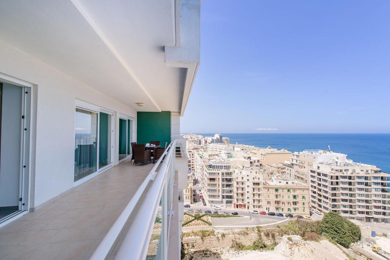 Seafront Luxury Apartment With Pool Sliema Dış mekan fotoğraf