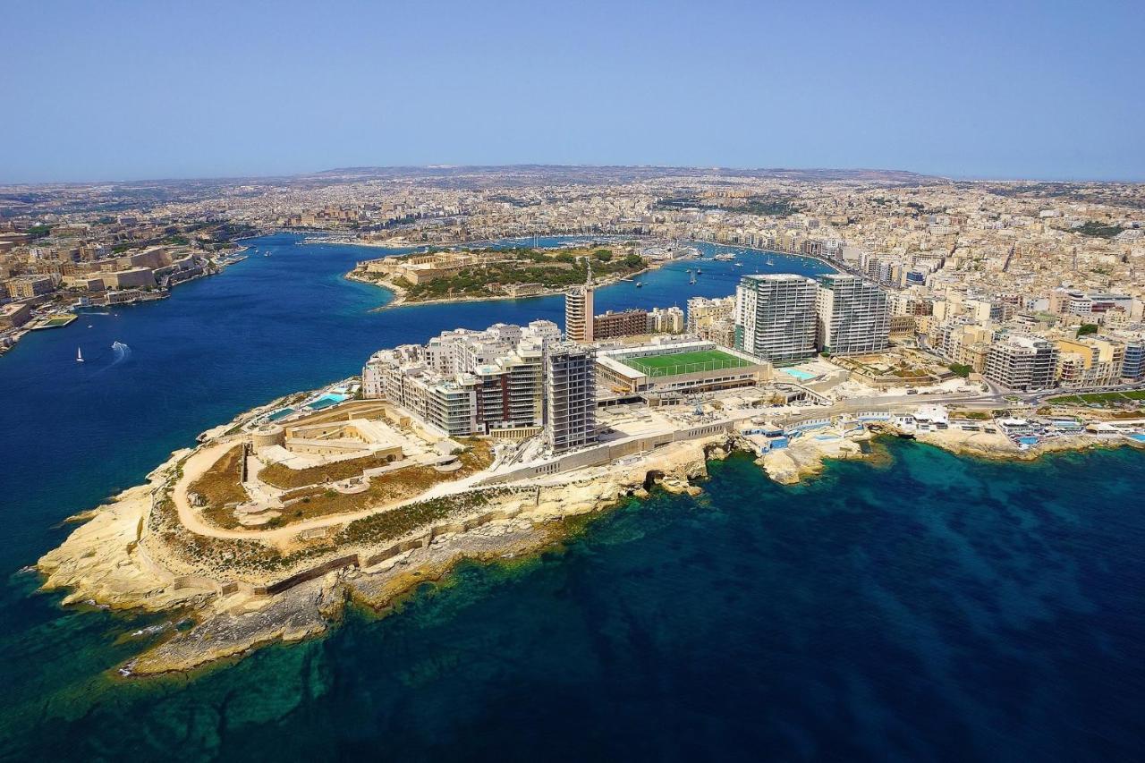 Seafront Luxury Apartment With Pool Sliema Dış mekan fotoğraf