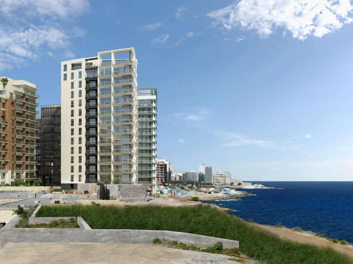 Seafront Luxury Apartment With Pool Sliema Dış mekan fotoğraf